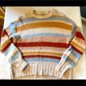 American Eagle striped sweater
